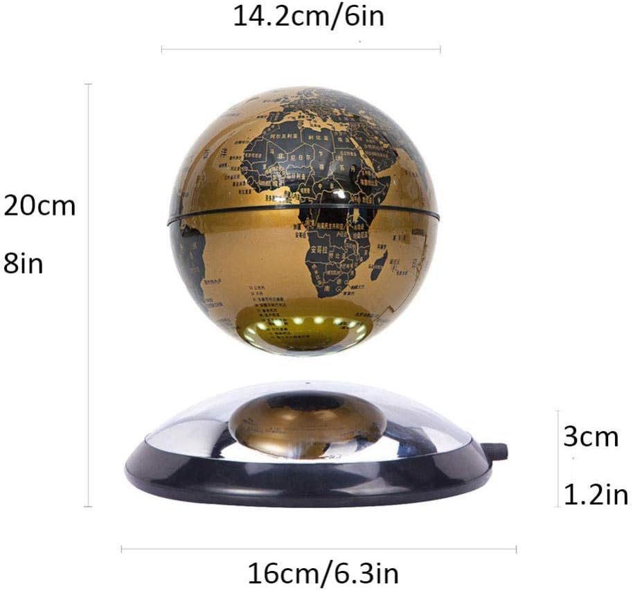 Rotating Antigravity World Map