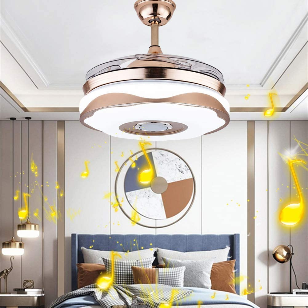 LED light ceiling fan