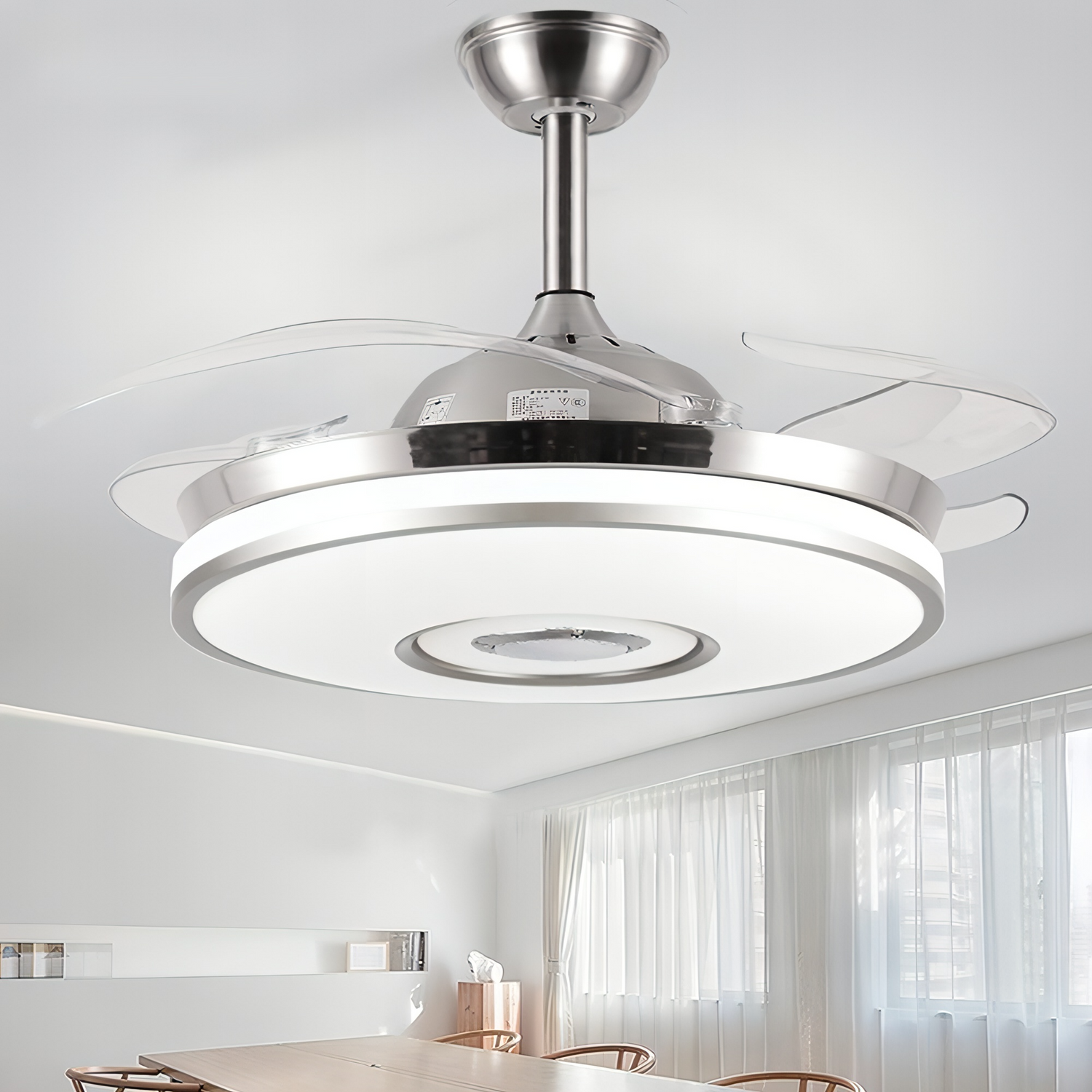 3-in-1 Ceiling Fan with Speaker