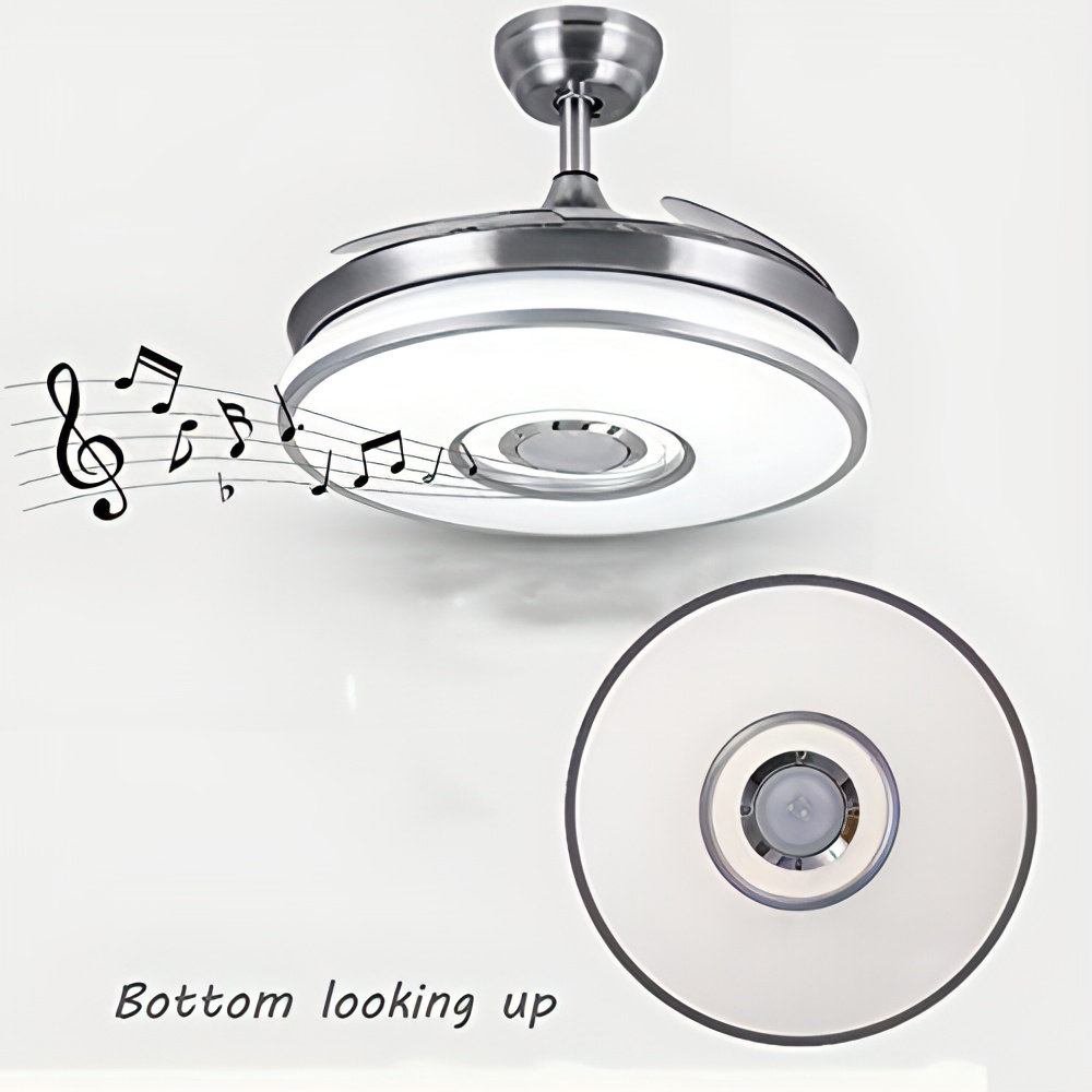 Ceiling Fan with Bluetooth Speaker