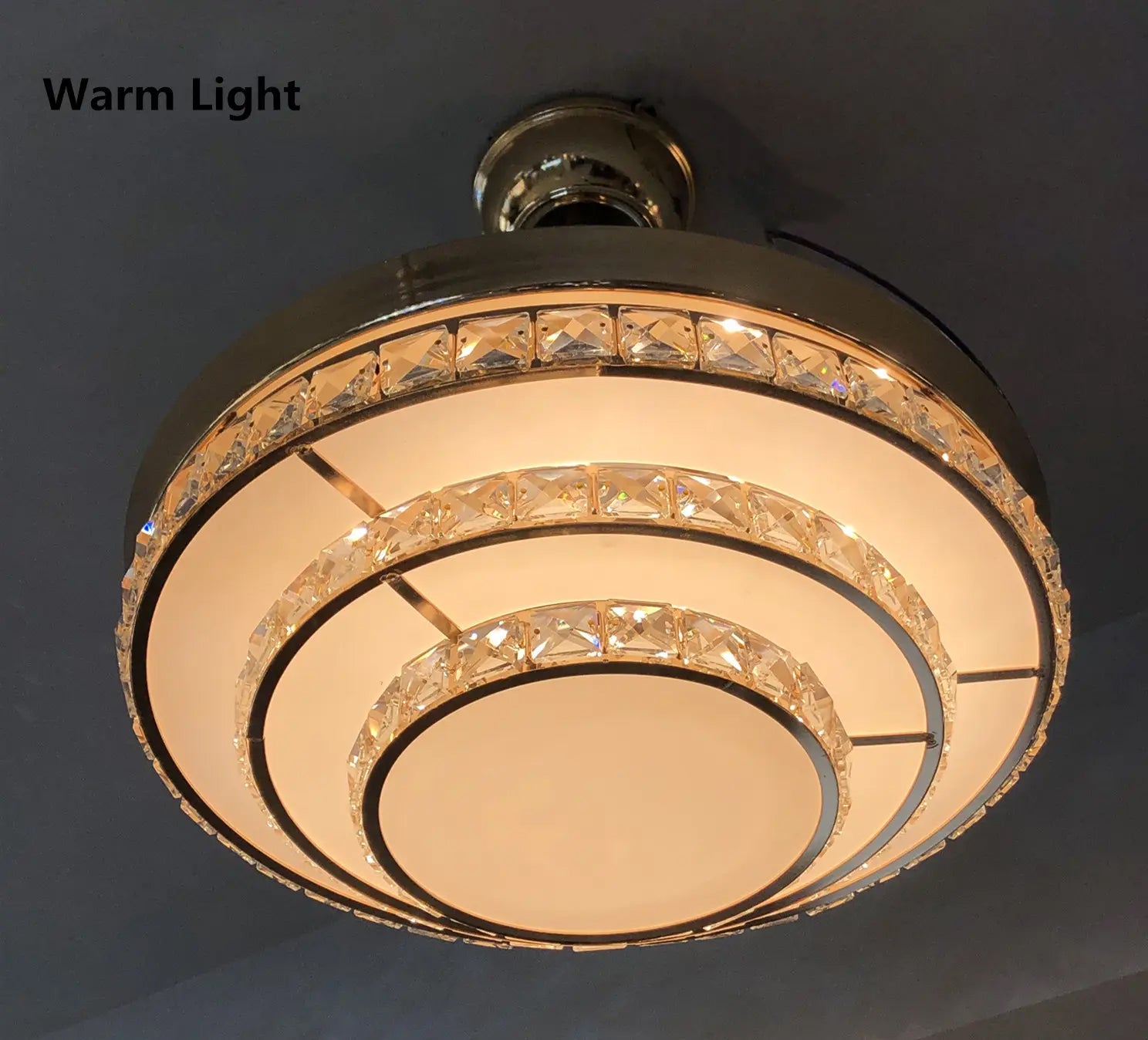 Modern Ceiling Fan with Retractable Blades