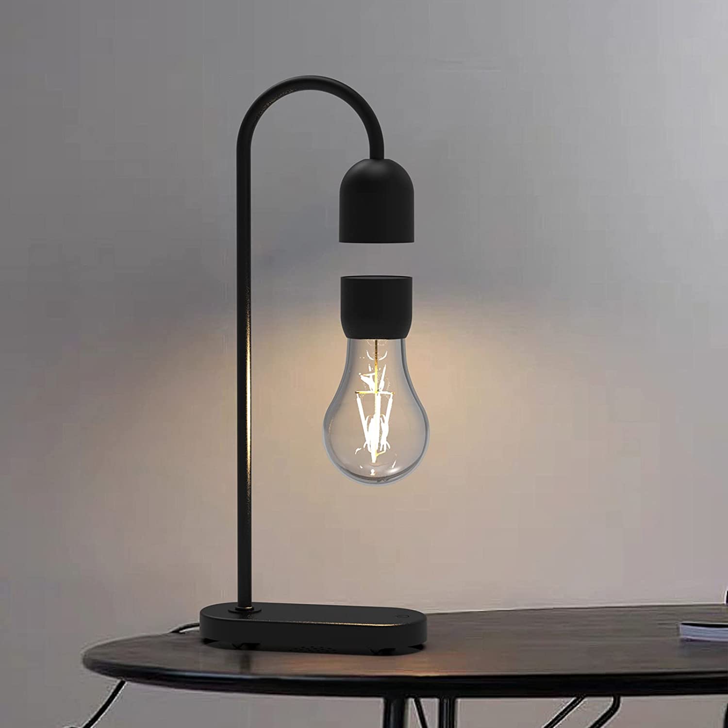 levitating light bulb