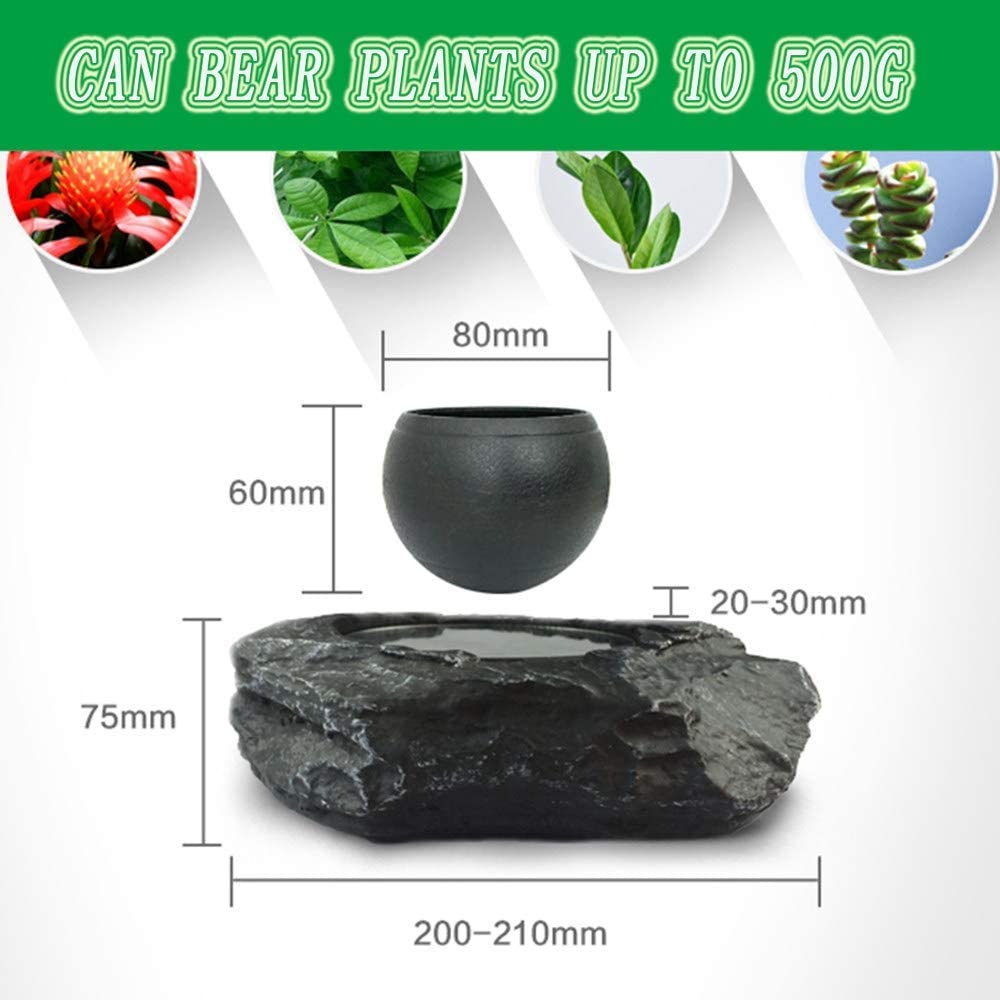 floating flower pot magnetic