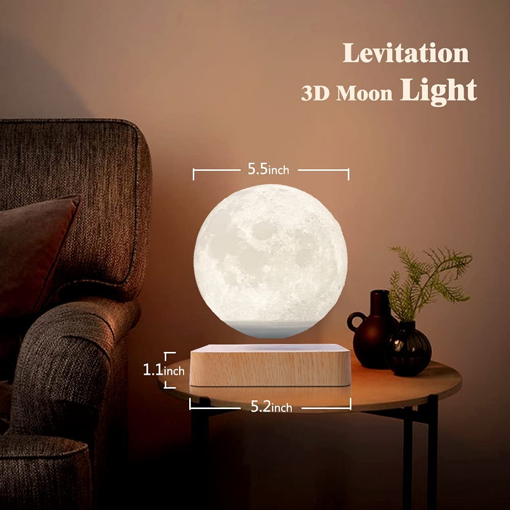 levitating moon lamp