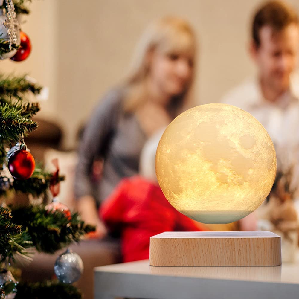 magnetic levitating moon lamp