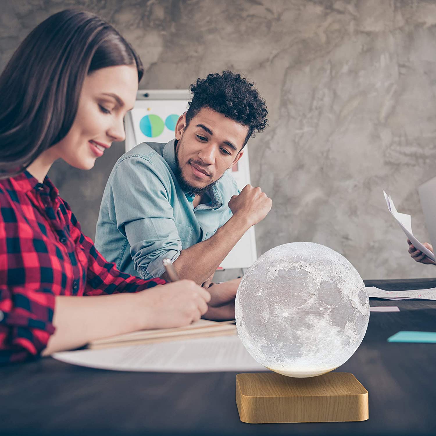 moon lamp floating