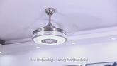 video retractable ceiling fan