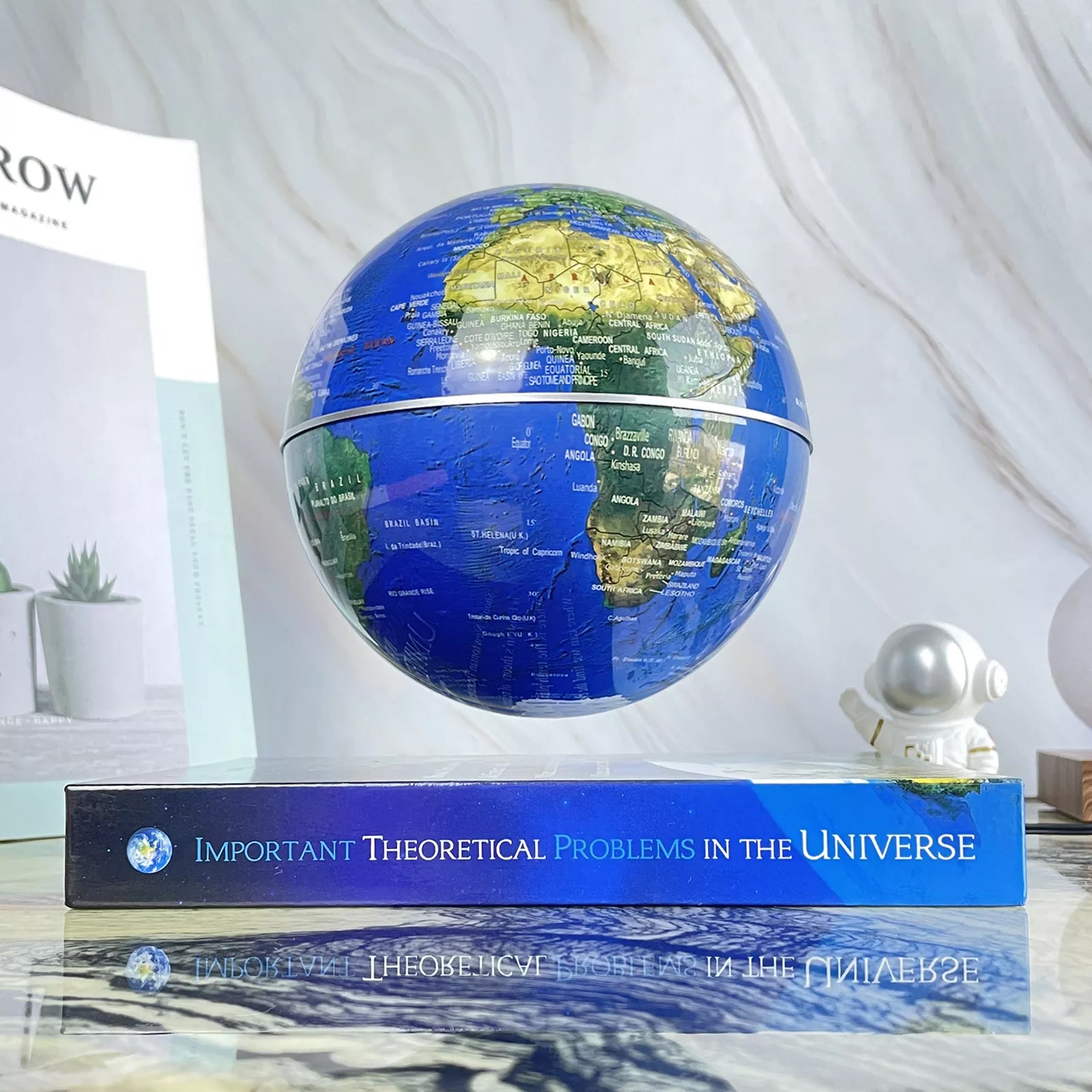 levitating earth lamp