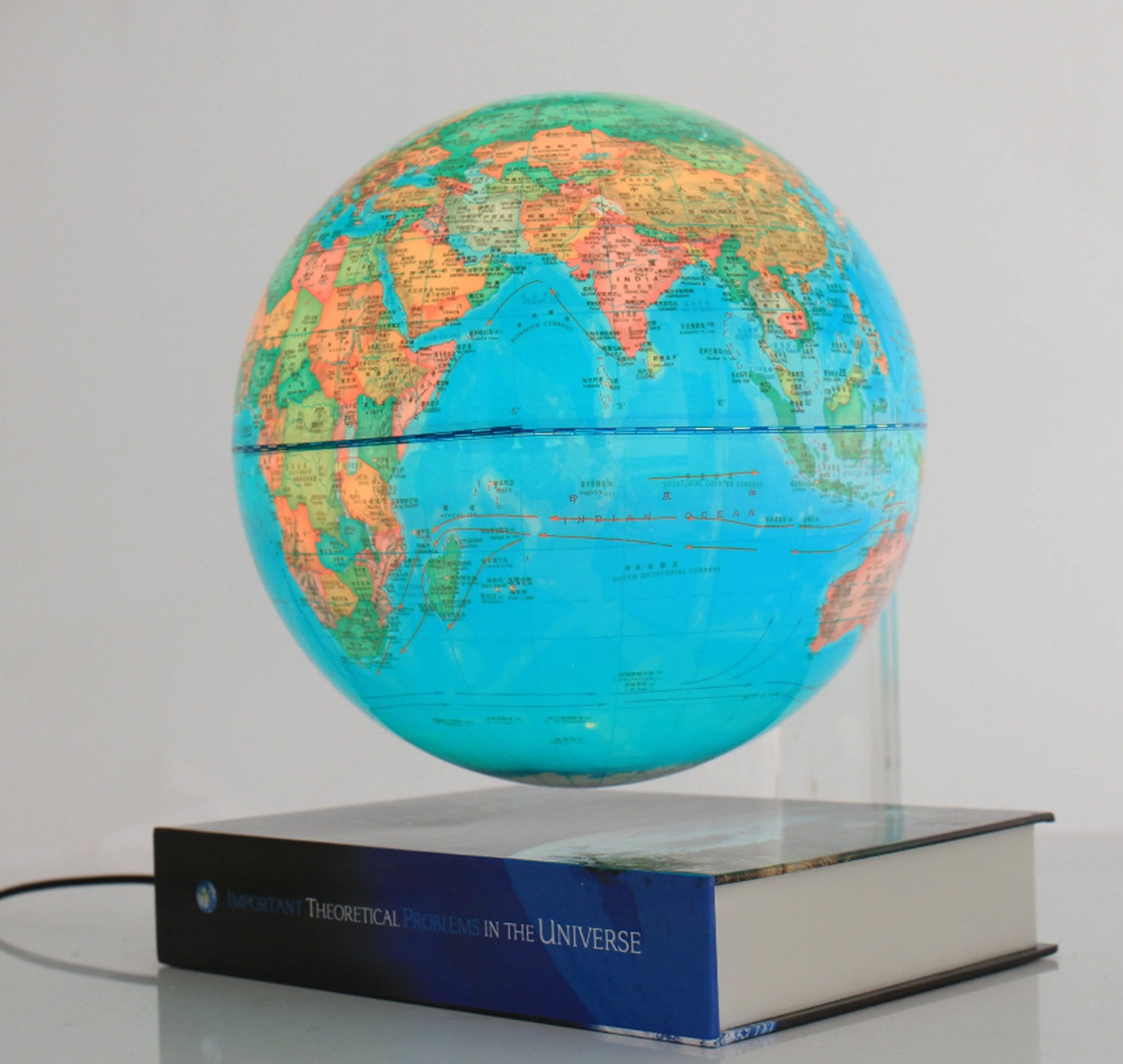 levitating lamp earth