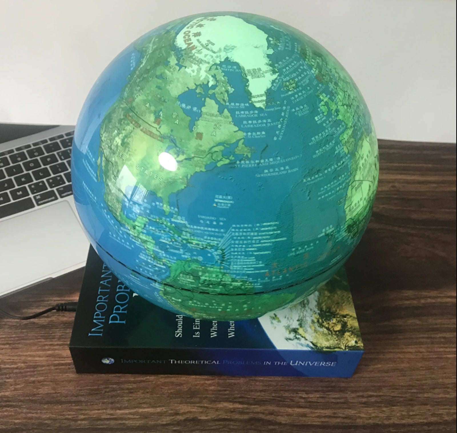 magnetic levitation globe lamp