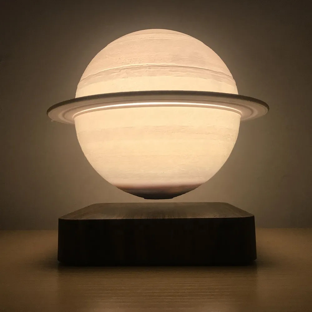 spinning moon lamp