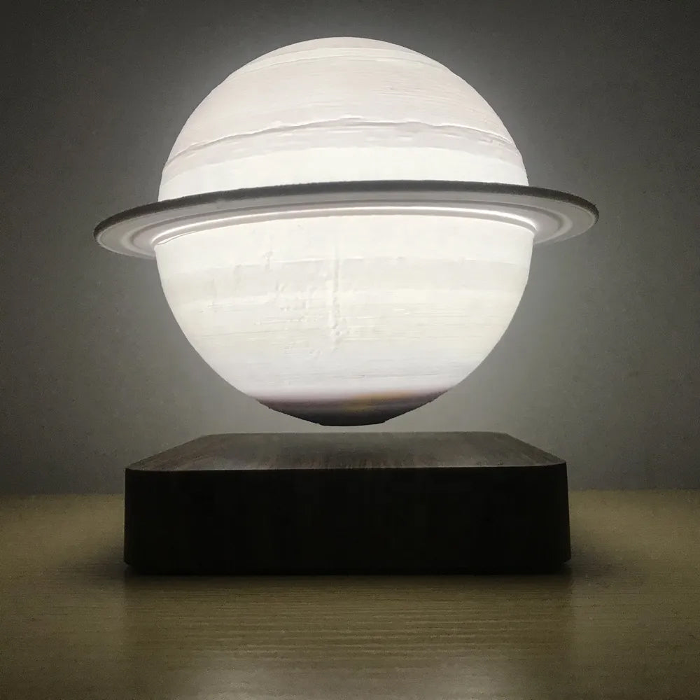 magnetic levitation saturn lamp