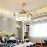 ceiling fan with invisible blades