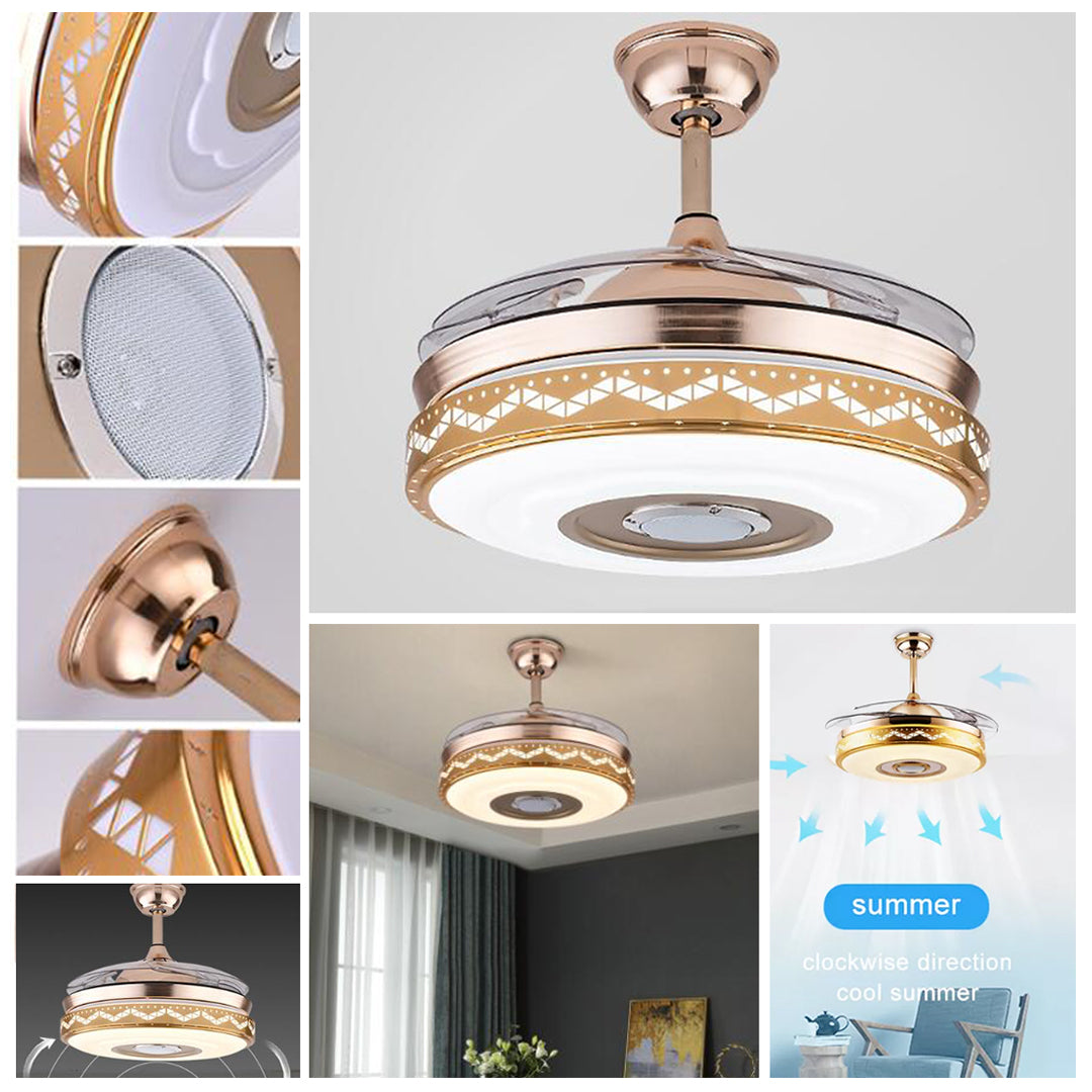 invisible ceiling fan