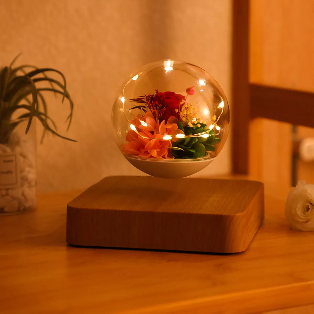 levitating rose