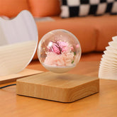 anti gravity lamp rose levitating