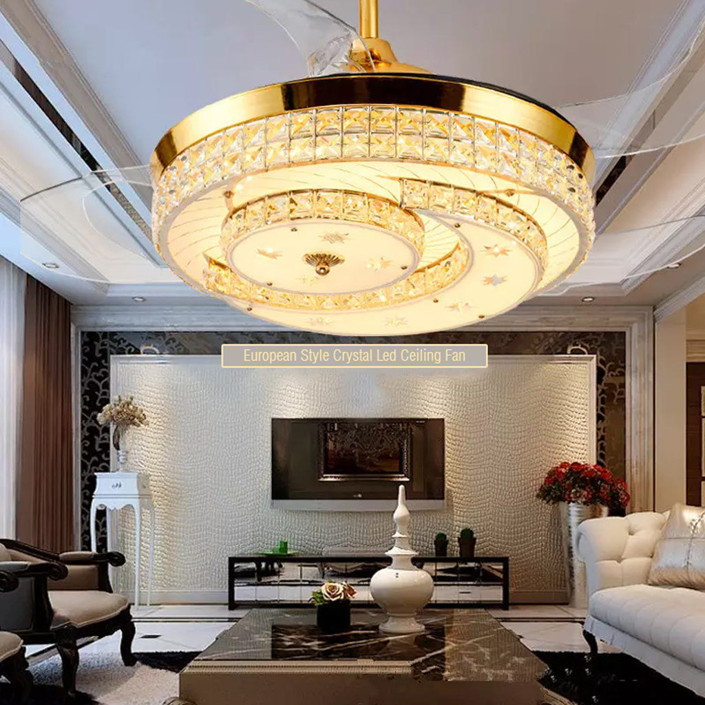 hidden ceiling fan with light