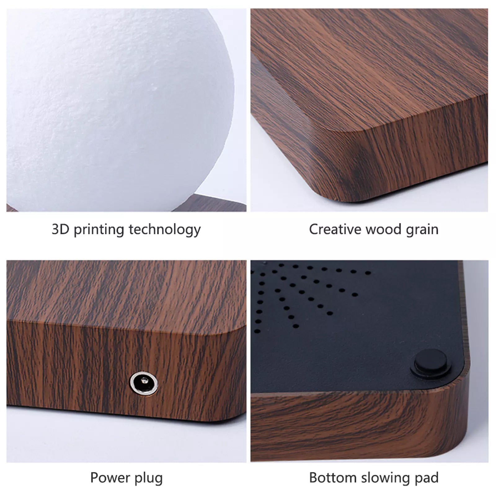 moon lamp levitating