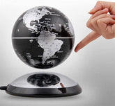 levitating globe world map