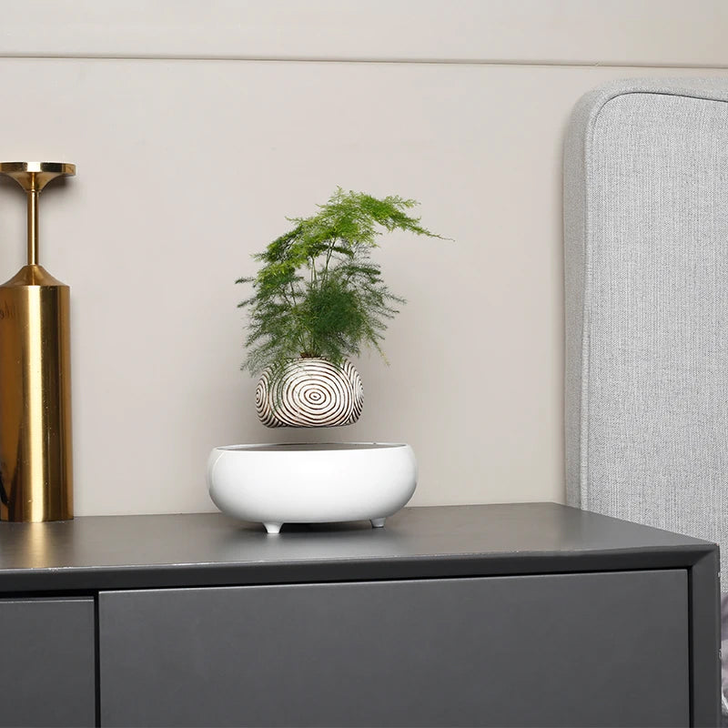 Magnetic Levitation Imitation Ceramic Pot