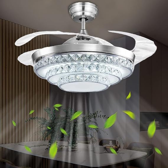LED Chandelier Ceiling Fan