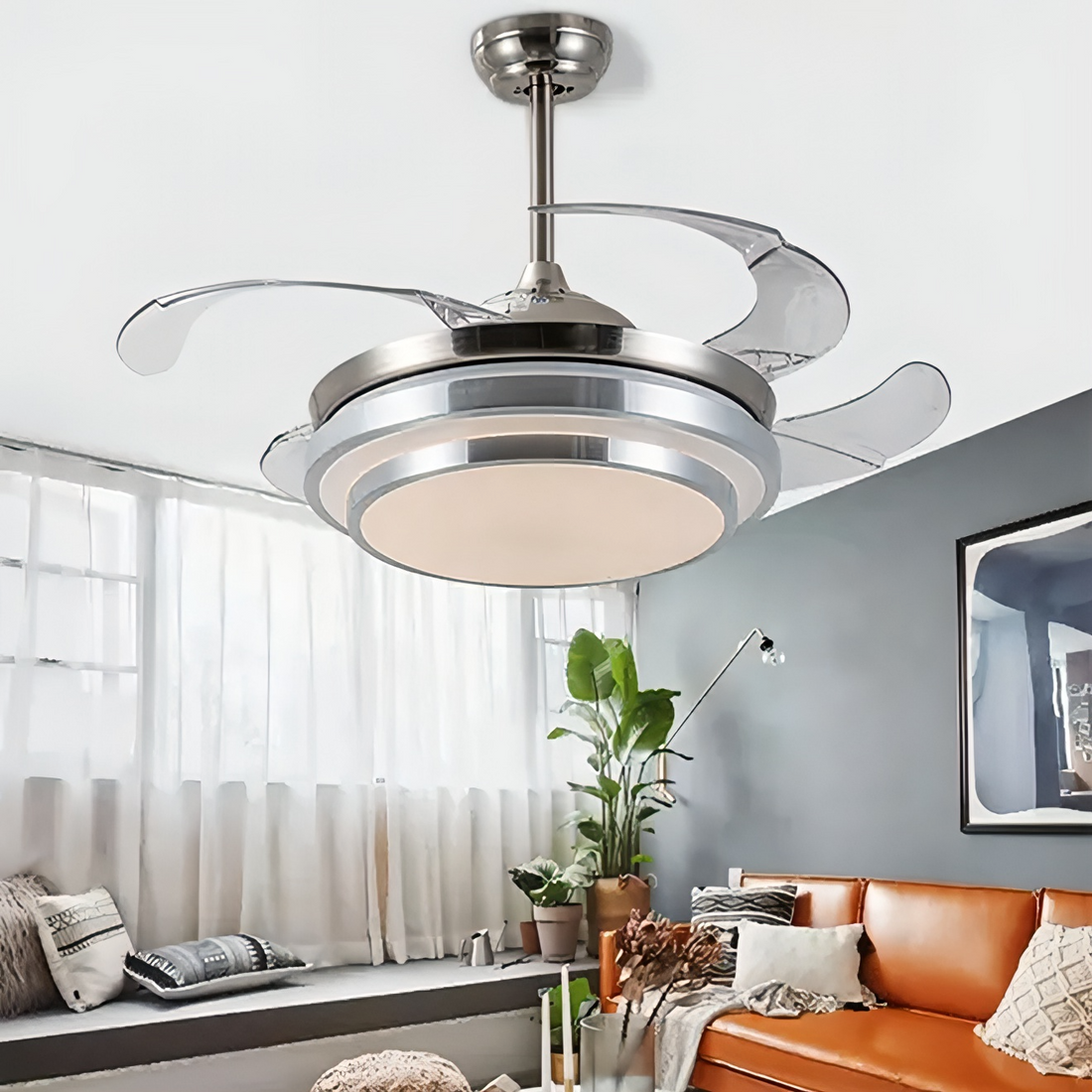 42-inch Retractable Ceiling Fan