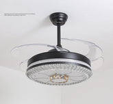 Modern Ceiling Fan with Retractable Blades