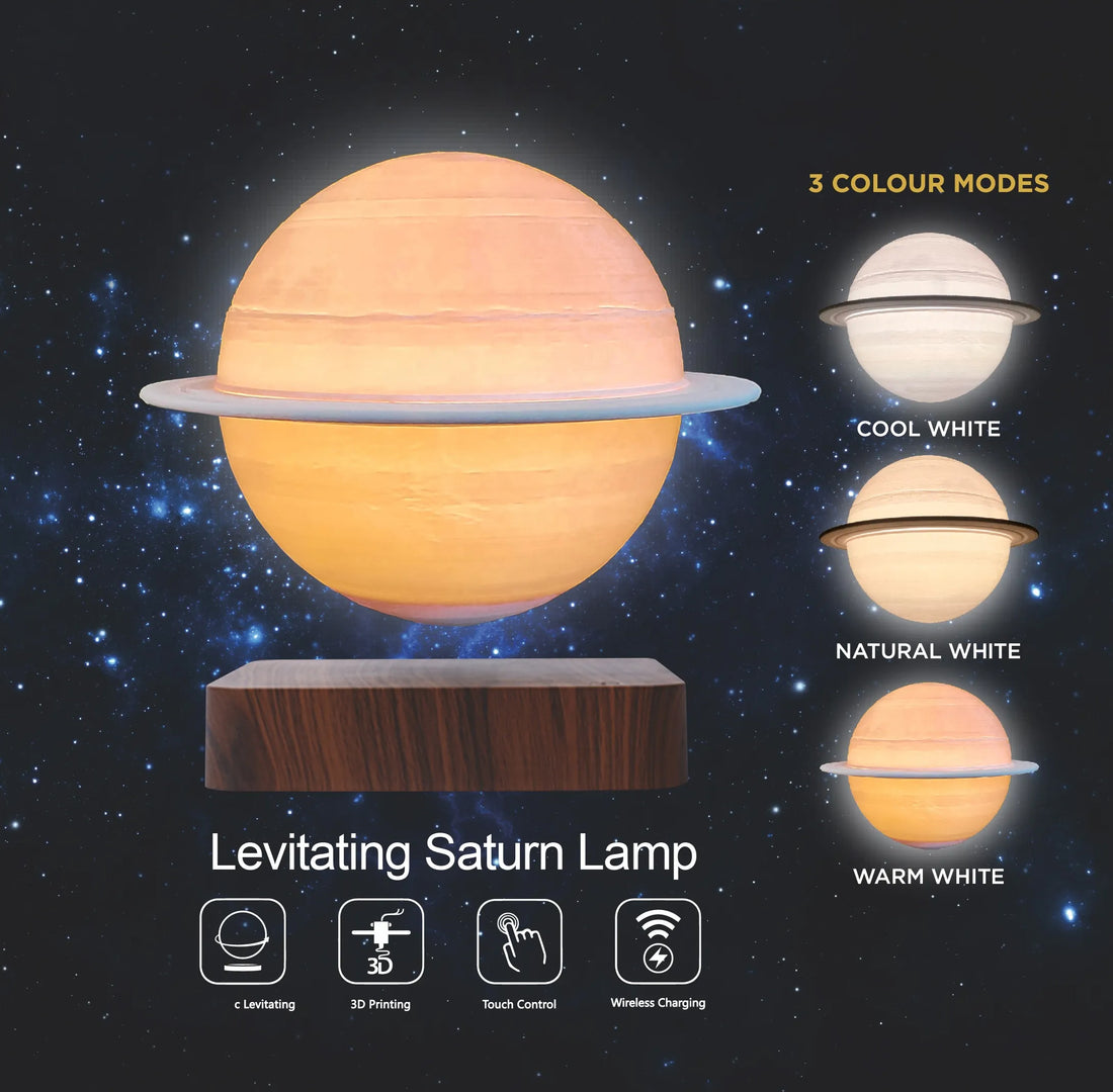 levitating planet lamp