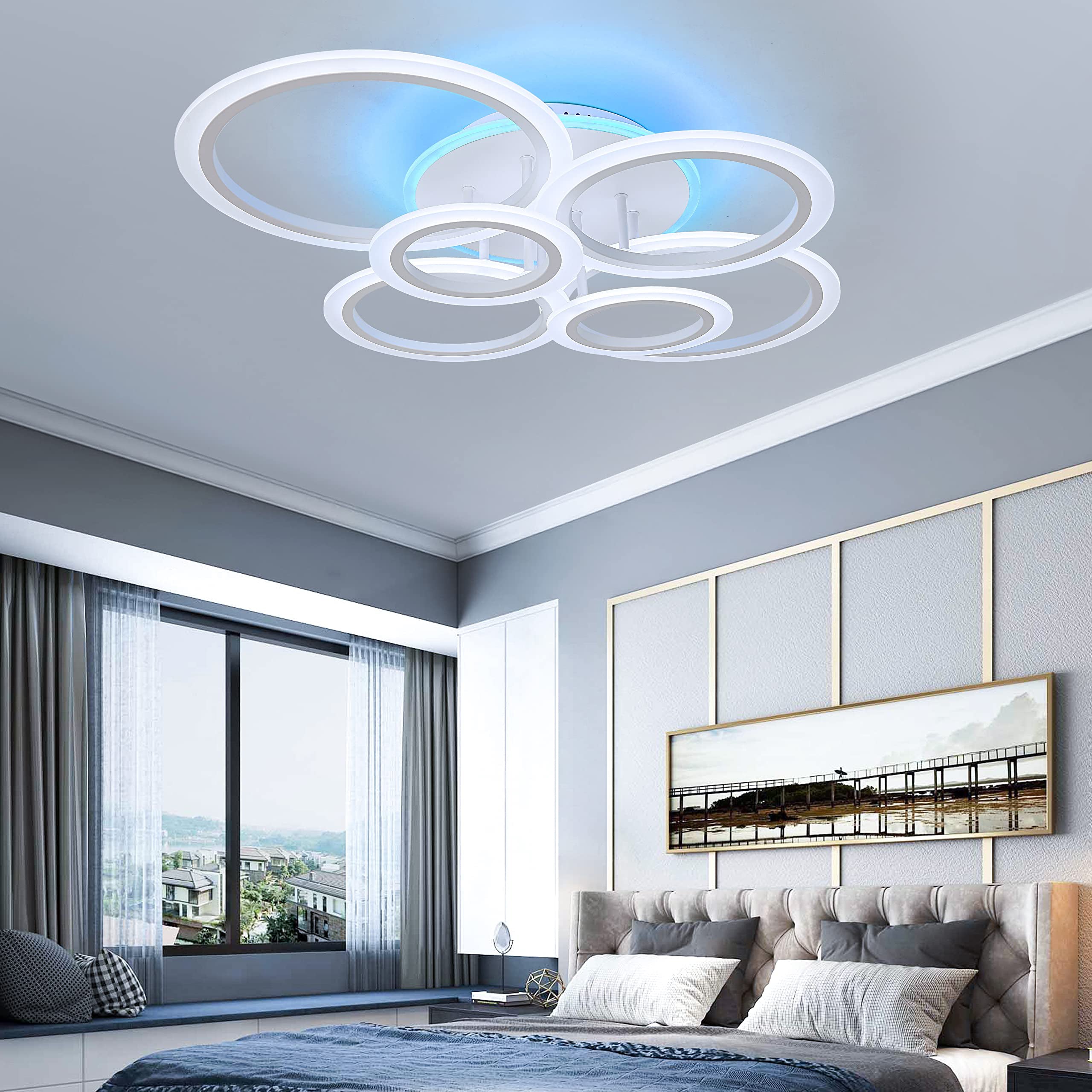 Unique bedroom deals ceiling lights