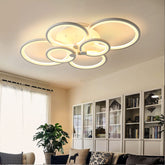 recessed lamp with 6 rings