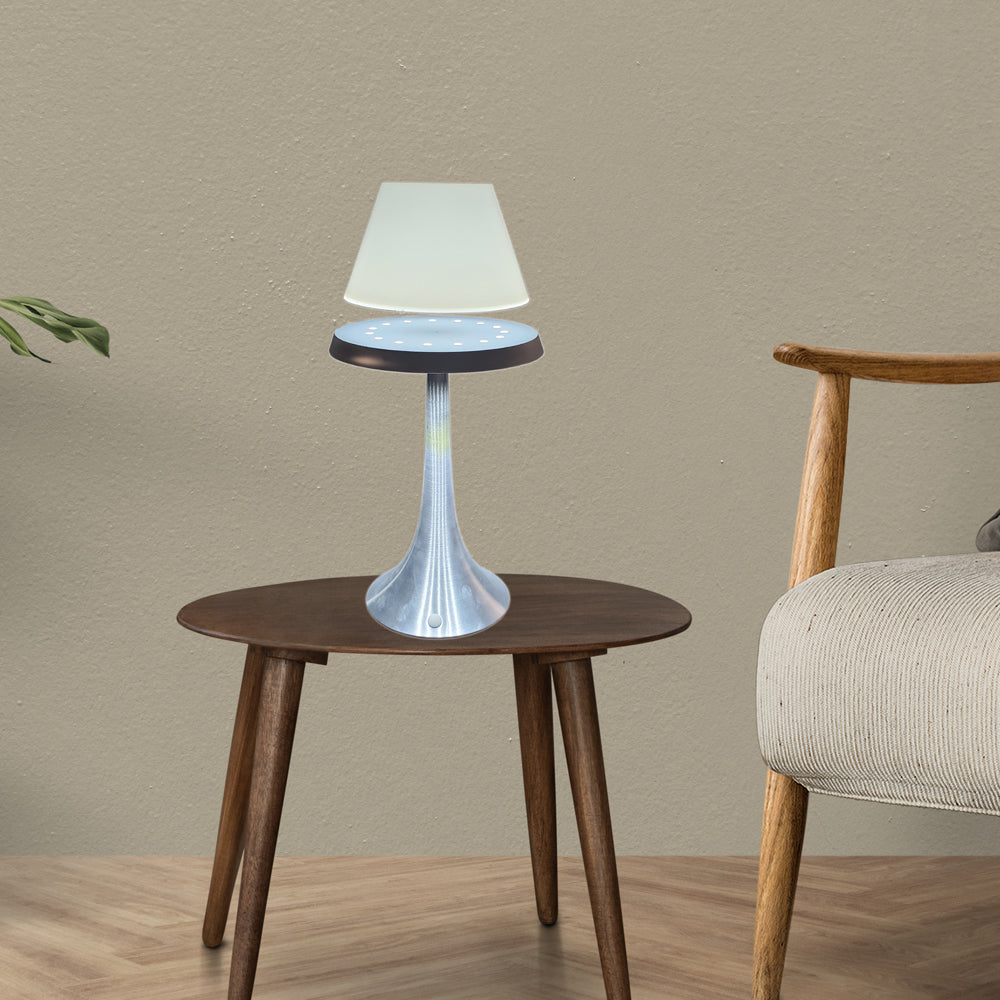 Lámpara de mesa de levitación magnética giratoria de 360 ​​grados