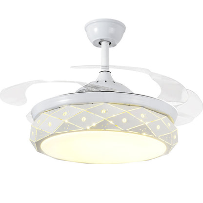 invisible ceiling fan with light
